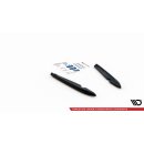 Heck Ansatz Flaps Diffusor V.2 für Seat Leon FR Sportstourer Mk3 schwarz Hochglanz