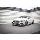 Front Ansatz V.4 für Mercedes A35 AMG / AMG-Line W177  schwarz matt