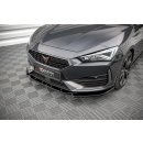 Front Ansatz V.3 für Cupra Leon schwarz matt