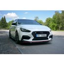 Front Ansatz V.1 für HYUNDAI I30 Mk3 N  schwarz matt