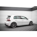 Street Pro Seitenschweller Ansatz für + Flaps Volkswagen Golf R Mk7 schwarz Hochglanz