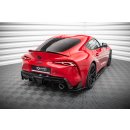 Heck Ansatz Flaps Diffusor V.3 für Toyota Supra Mk5 schwarz Hochglanz