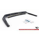 Mittlerer Diffusor Heck Ansatz DTM Look für Toyota RAV4 Mk5 schwarz matt