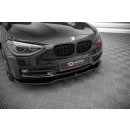 Front Ansatz V.1 für BMW 1er F20 schwarz matt