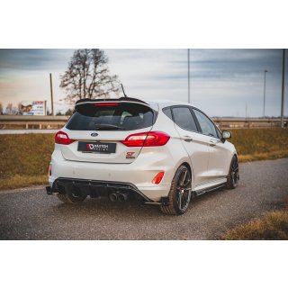 Heck Ansatz Flaps Diffusor für V.4 + Flaps Ford Fiesta ST Mk8