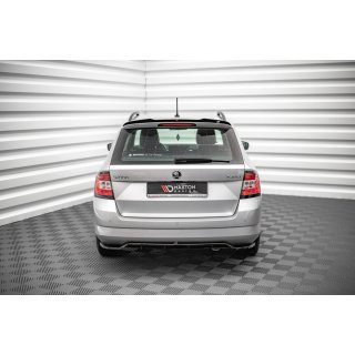 Spoiler CAP für Skoda Fabia Combi Mk3 Carbon Look