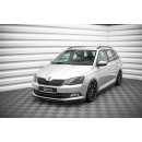 Front Ansatz V.2 für Skoda Fabia Mk3 schwarz matt