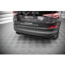 Mittlerer Diffusor Heck Ansatz für Skoda Kodiaq Mk1 Facelift Carbon Look