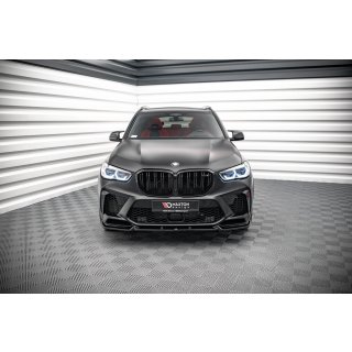 Front Ansatz V.1 für BMW  X5M F95 schwarz Hochglanz