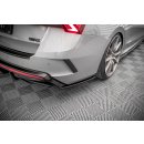 Heck Ansatz Flaps Diffusor V.4 für Skoda Octavia RS Mk4 schwarz Hochglanz