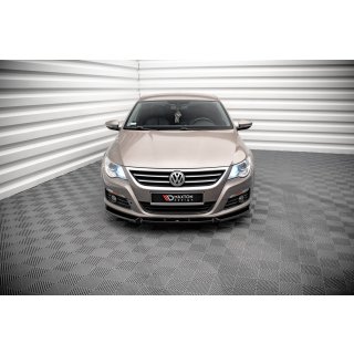 Front Ansatz V.3 für Volkswagen Passat CC schwarz matt