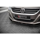 Front Ansatz V.4 für Volkswagen Passat CC schwarz matt