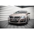 Front Ansatz V.4 für Volkswagen Passat CC schwarz matt