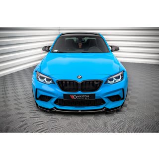 Front Ansatz V.1 für BMW M2 Competition F87 schwarz matt