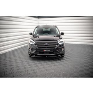 Front Ansatz V.2 für Ford Escape ST-Line Mk3 schwarz Hochglanz