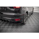 Heck Ansatz Flaps Diffusor für Ford Escape ST-Line Mk3 schwarz Hochglanz