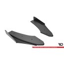 Street Pro Heck Ansatz Flaps Diffusor +Flaps für Audi S3 Limousine 8Y schwarz Hochglanz