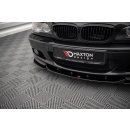 Front Ansatz V.2 für BMW 3er Coupe M-Paket E46 schwarz matt