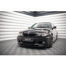 Front Ansatz V.2 für BMW 3er Coupe M-Paket E46 schwarz Hochglanz