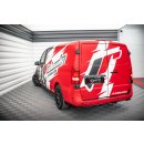 Mittlerer Diffusor Heck Ansatz DTM Look für Mercedes-Benz Vito W447 Facelift schwarz matt