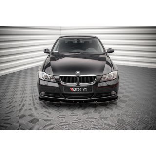 Front Ansatz V.1 für BMW 3er E90 schwarz matt