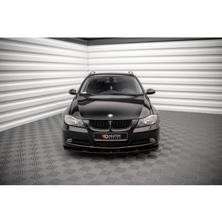 Front Ansatz V.2 für BMW 3er E90 schwarz Hochglanz