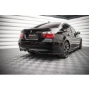 Mittlerer Diffusor Heck Ansatz DTM Look für BMW 3er Limousine E90 schwarz matt