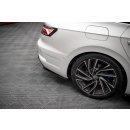 Heck Ansatz Flaps Diffusor für Volkswagen Arteon R schwarz matt