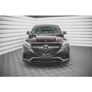 Front Ansatz V.2 für Mercedes-Benz GLE Coupe 63 AMG C292 schwarz matt