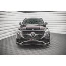 Front Ansatz V.2 für Mercedes-Benz GLE Coupe 63 AMG C292 schwarz Hochglanz