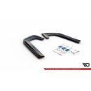 Heck Ansatz Flaps Diffusor V.1 für Mercedes-Benz GLE Coupe 63 AMG C292 schwarz matt