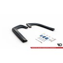 Heck Ansatz Flaps Diffusor V.2 für Mercedes-Benz GLE Coupe 63 AMG C292 schwarz matt