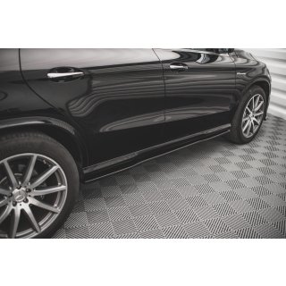 Seitenschweller Ansatz für Mercedes-Benz GLE Coupe 63 AMG C292 Carbon Look