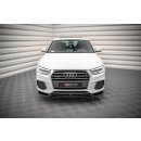 Front Ansatz V.2 für Audi Q3 8U Facelift schwarz matt