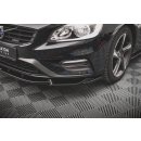 Front Ansatz V.1 für Volvo S60 R-Design Mk2 schwarz...