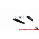 Heck Ansatz Flaps Diffusor für Volvo S60 R-Design Mk2 schwarz Hochglanz