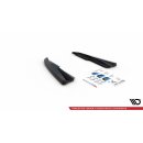 Heck Ansatz Flaps Diffusor für Volvo S60 R-Design Mk2 schwarz Hochglanz