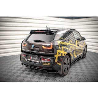 Spoiler CAP für BMW i3 Mk1 Facelift schwarz Hochglanz