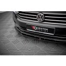 Front Ansatz V.1 für Volkswagen Passat B8 Facelift schwarz Hochglanz