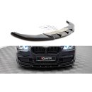 Front Ansatz V.2 für BMW 7 M-Paket F01 schwarz matt