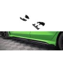 Side Flaps Audi RS3 Limousine 8Y schwarz Hochglanz