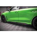 Side Flaps Audi RS3 Limousine 8Y schwarz Hochglanz