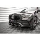 Front Ansatz für Mercedes-Benz GLC Coupe AMG-Line C253 Facelift schwarz matt