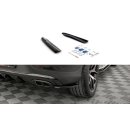 Heck Ansatz Flaps Diffusor für Mercedes-Benz GLC Coupe AMG-Line C253 Facelift schwarz matt