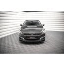 Front Ansatz V.1 für Peugeot 508 GT Mk1 Facelift schwarz Hochglanz