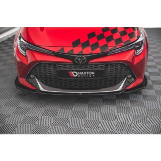 Front Ansatz für Toyota Corolla GR Sport Hatchback XII schwarz matt