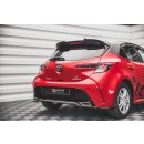 Mittlerer Diffusor Heck Ansatz für Toyota Corolla GR Sport Hatchback XII schwarz Hochglanz