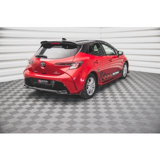 Mittlerer Diffusor Heck Ansatz +Flaps für  Toyota Corolla GR Sport Hatchback XII