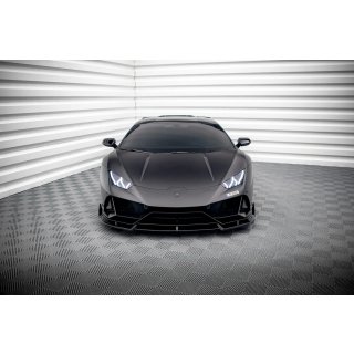 Front Ansatz für Lamborghini Huracan EVO schwarz matt