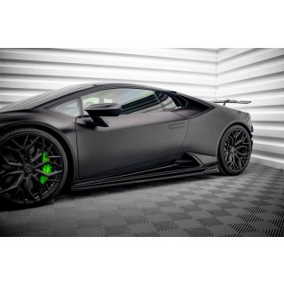 Seitenschweller Ansatz für Lamborghini Huracan EVO schwarz matt